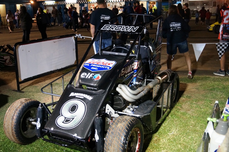 Mark Brown's winning car from 2013